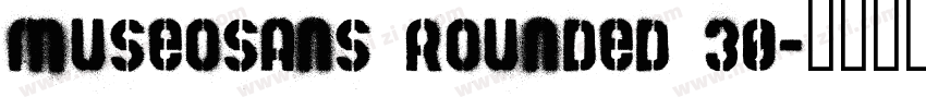 museosans rounded 30字体转换